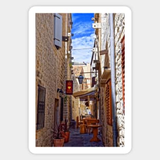 Restaurant Alley, Hvar Sticker